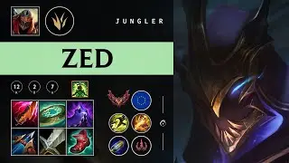 Zed Jungle vs Lee Sin - EUW Grandmaster Patch 26.02