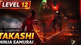 Takashi Ninja Samurai Level 12 Part 2 ⚔️ Swamp King Boss Fight | Epic Ninja Battle