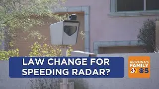 Bill proposed to ban photo enforcement radar in Arizona
