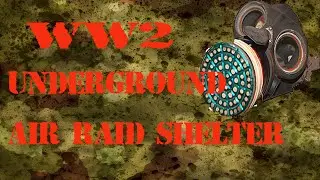 WW2 Underground Air Raid Shelter Urban Exploration