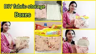 How to sew fabric boxes tutorial.sewing fabric boxes diy.diy fabric boxes tutorial