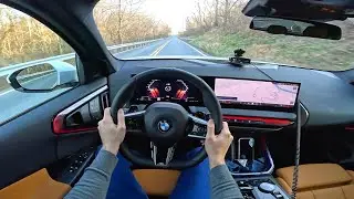 BMW X3 30 xDrive 2025 года — тест-драйв от первого лица.