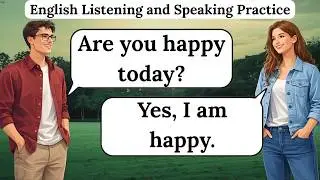 ✅ Daily English Speaking Practice | Easy Conversations for Beginners
