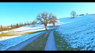 Swiss Bicycling: Baar Oberaegeri 4K