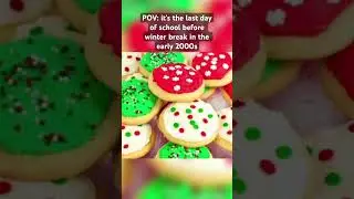 Christmas in elementary school early 2000s #christmas #early2000s #nostalgia #childhood