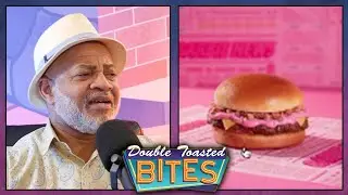 THE BARBIE BURGER - OUR REACTION | Double Toasted Bites