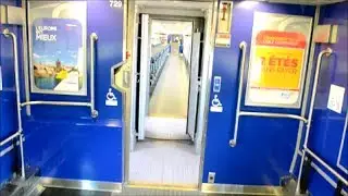 AMT COMMUTER TRAIN RIDE ON RESTORED BOMBARDIER CARS