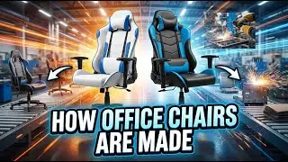 How Office Chairs Are Made: Korean Factory's 30-Year Tech Journey