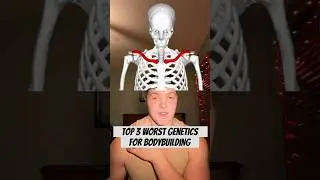 TOP 3 WORST GENETICS FOR BODYBUILDING