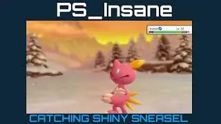 CATCHING A SHINY SNEASEL| Pokemon Brilliant Diamond and Shining Pearl