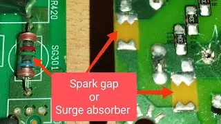 Spark gap/Surge absorber