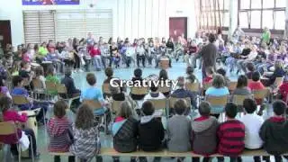 Cameron Tummel drum circle Swiss kids.mov