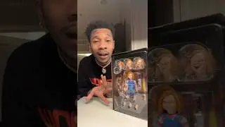 ULTIMATE CHUCKY ОТ NECA 🤯 #шорты #игрушки #фигурки #распаковка