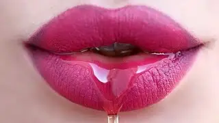 Beautiful Indian Actress Beautiful Lips Closeup | Indian Actress Vertical Closeup