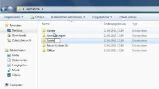 Windows 7: Dateien und Ordner schnell umbenennen