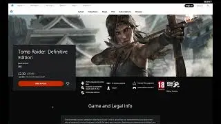 Cheap and free playstation, ps4 and ps5 games, games on sale.  Tomb raider review.