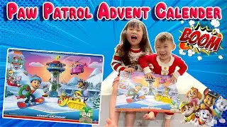 Paw Patrol Advent Calendar with Toys!