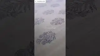 Sanganeri Block Printing - Kalamkari Crafts #blockprinting #blockprint #youtubeshorts #feedshorts
