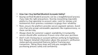 Buy Verified BlueBird account #account #paypal #getsmmus #skrill #asmr #blubird