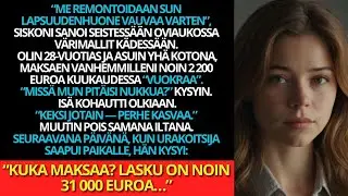 “Remontoimme lapsuudenhuoneesi vauvaa varten”, siskoni sanoi ovella seisoen