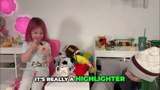 Highlighter vs. Lipstick? You Won't BELIEVE the Mix-Up! #shorts