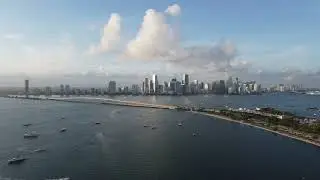 Downtown Miami, Key Biscayne Beach & Port of Miami | Cinematic Drone Video