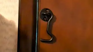 Heavy-duty hook and latch for barn doors and more!