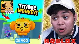 Getting TITANIC MONKEY For FREE! | Pet X Simulator (ROBLOX)