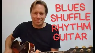 Learn a Chicago blues shuffle in G | Blues rhythm guitar lesson