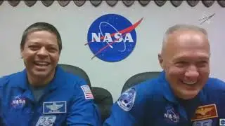 Вопросы и ответы с экипажем миссии NASA и SpaceX Demo-2 (22 мая)