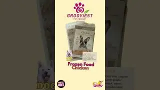 Frozen food dog chicken