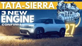 Tata Sierra Engine Options. Mileage & Power, Petrol, Diesel!
