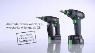 Festool Akumulatorowa wiertarko wkrętarka w formacie XS Festool CXS + TXS
