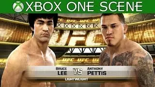 Bruce Lee vs Anthony Pettis - Full Fight - EA Sports UFC 2014 - Gameplay - XBOX ONE
