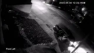 CCTV - Woman Urinating In Street In Front Of My House