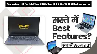 WarnerCann Hi5 Pro Intel Core i5 12th Gen - (8 GB-256 GB SSD) Business Laptop Review in Hindi |