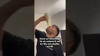 Ganzes Bier in 3 Sekunden Trinken! Der Tornado Trick