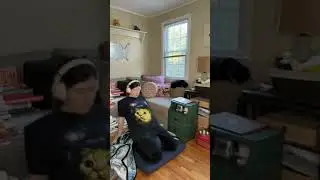 My meditation space is used for other things so a conversation went down before I started