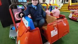 Exploring Peppa Pig Car Kiddie Ride at Barry Island Amusement Arcade by Northern Leisure!