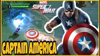 MARVEL Super War | CAPTAIN AMERICA (Fighter) Gameplay