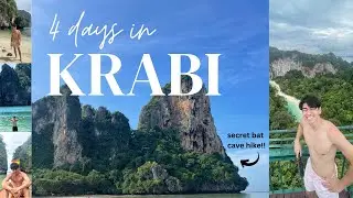 4 DAYS IN KRABI travel vlog 🇹🇭 | SECRET Bat Cave Hike