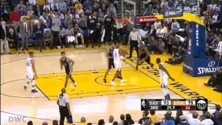 Kawhi Leonard Defense On Stephen Curry October 25, 2016