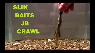 SLIK BAITS JB CRAWL tank test