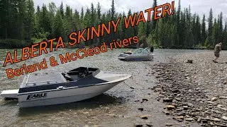 Jet Boating the Berland and McCleod Rivers Alberta