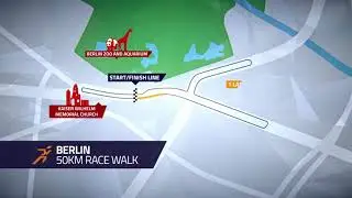Berlin 2018 European Athletics Championships | 50km race walk course