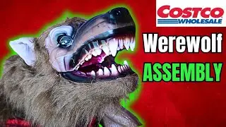Werewolf Halloween Animatronic Assembly Costco