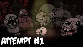 The Binding of Isaac Walkthrough Part 1 - 1st Attempt! - PC/Mac (Gameplay & Commentary)