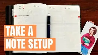 This planner is unlike anything! | Take a Note setup