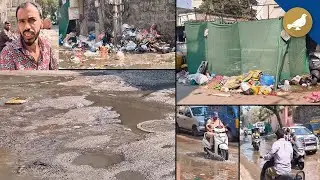Hyderabad: Residents suffer amid drainage overflow and garbage menace in doodh bowli