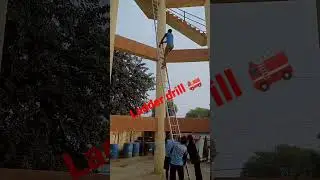 ladder drill#rajasthan fire service #rajasthan fire training #viral video #trading videos#🔥🔥🚒